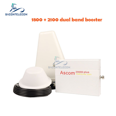 1800mhz 2100mhz Amplificatore a doppia banda AGC B1 B3 Ascom 8000mq