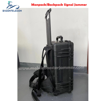 Lock GPS 6 canali Manpack Jammer 2G 3G 4G 5G 120w High Power Backpack